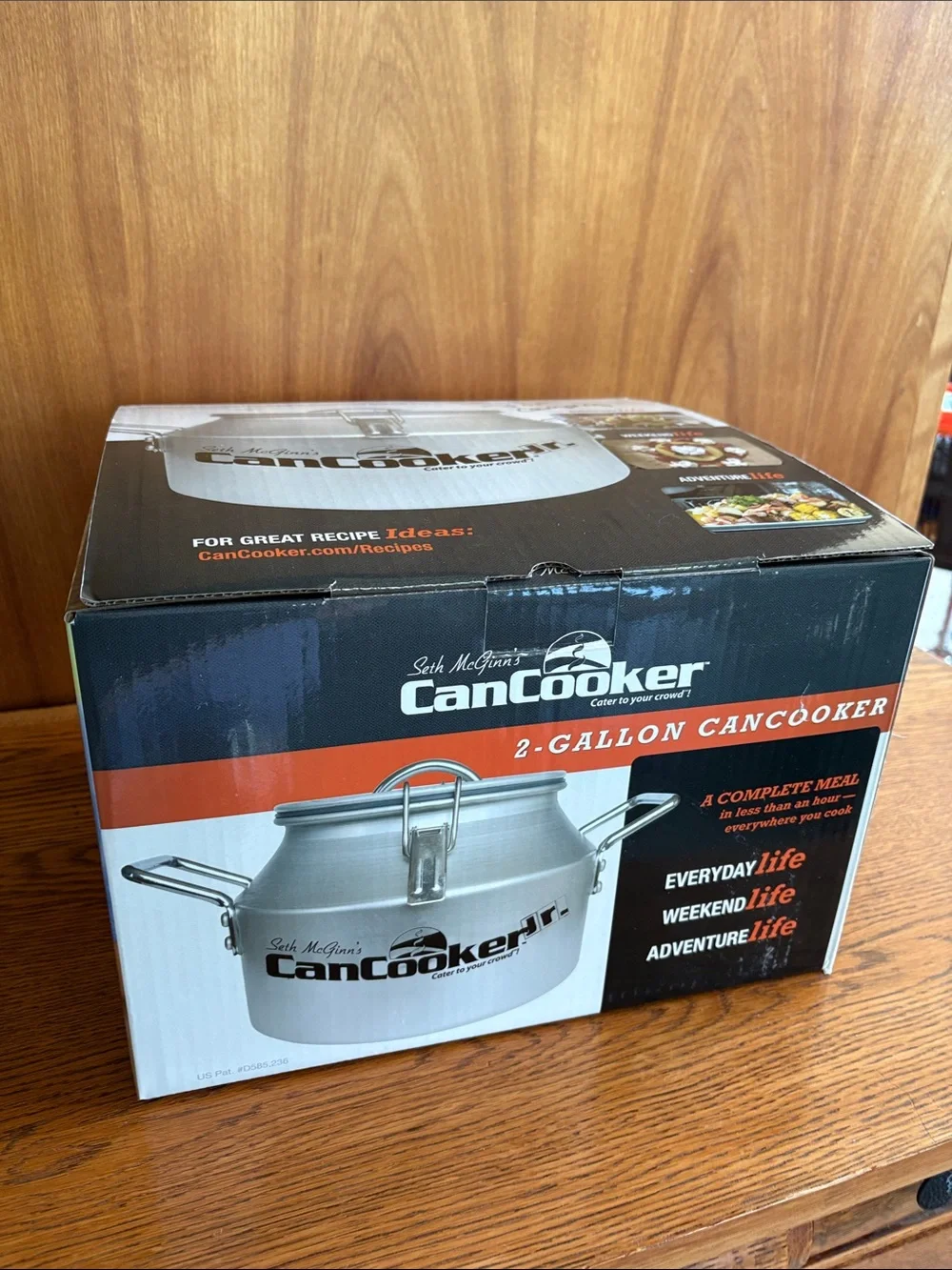 🏕️ Seth McGinn’s 2-Gallon Can Cooker Jr. New in Box!